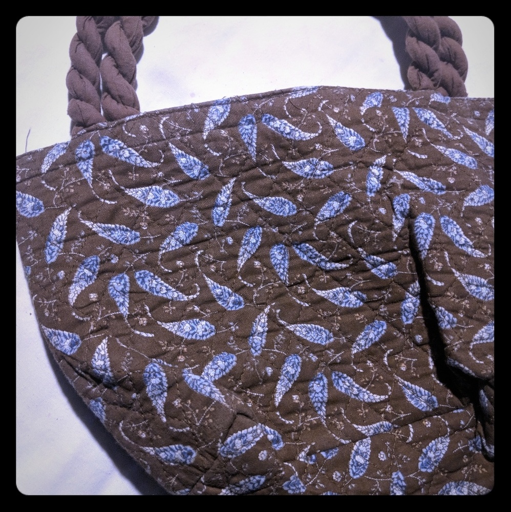Cotton Quilted Lunch Tote Bag